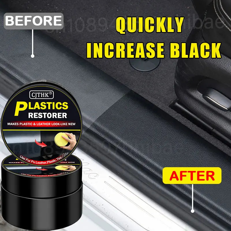 GlossWorks Back to Black Plastic Restorer — Ceramic Coating Formula