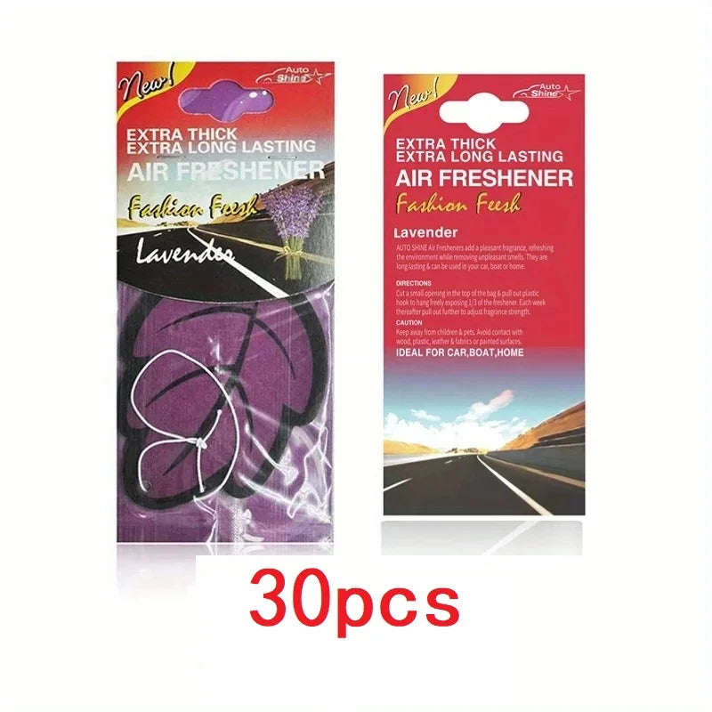 Hanging Car Air Freshener Pack