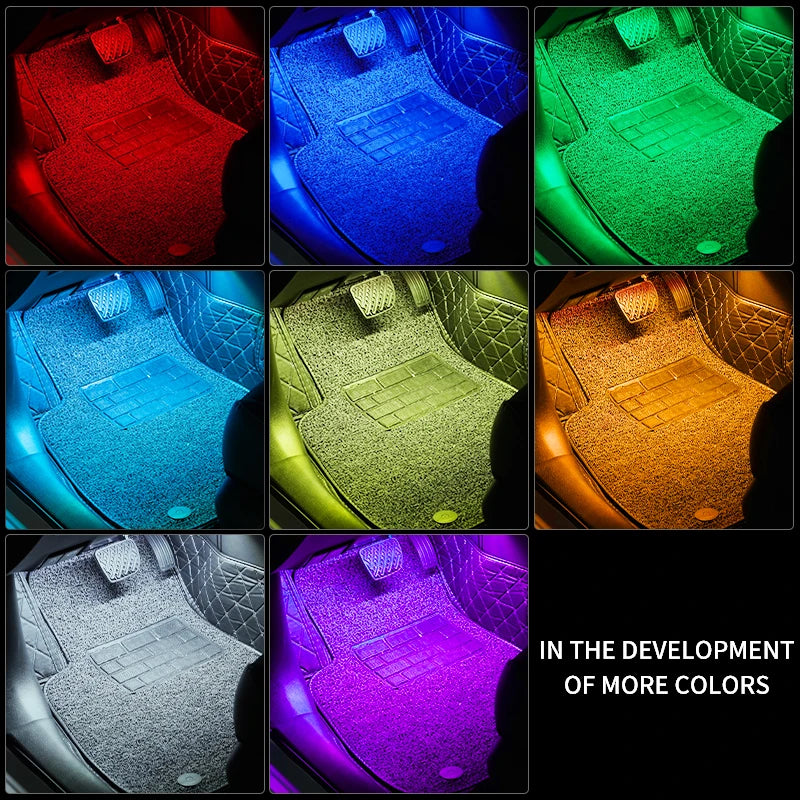 RGB LED Interior Footwell Lights