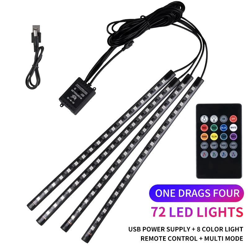 RGB LED Interior Footwell Lights