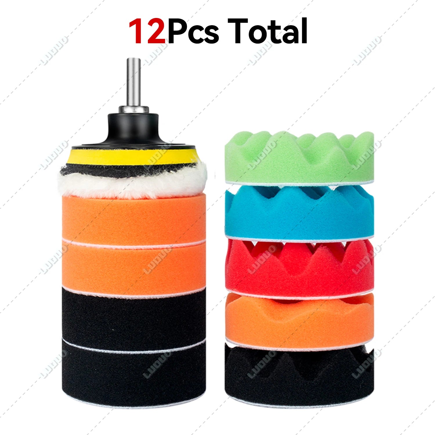 Drill Polishing & Sanding Pad Kit