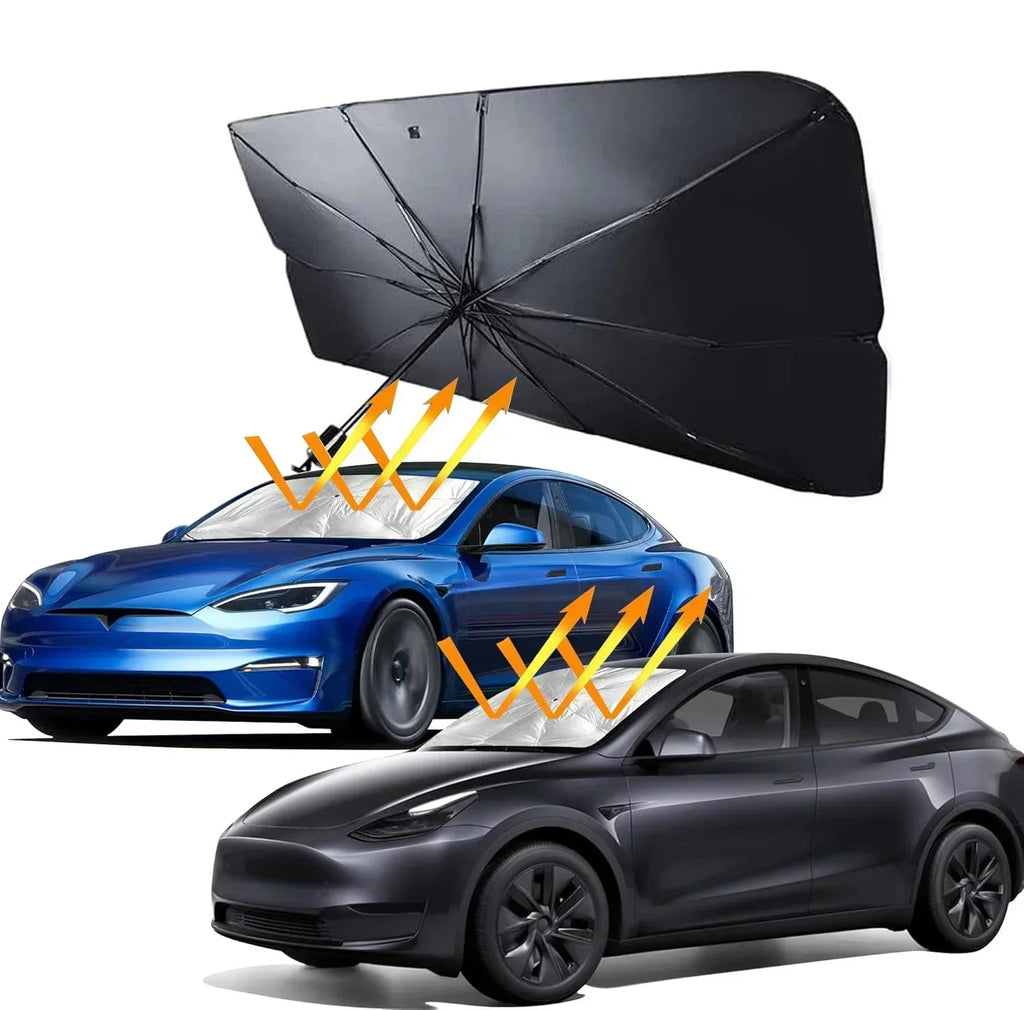 Foldable Windshield Sun Shade Umbrella