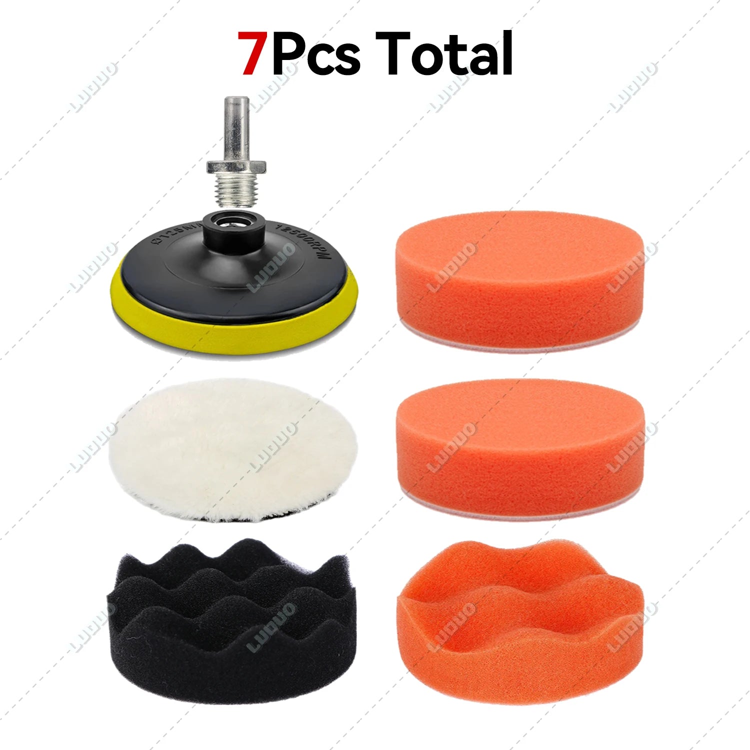 Drill Polishing & Sanding Pad Kit