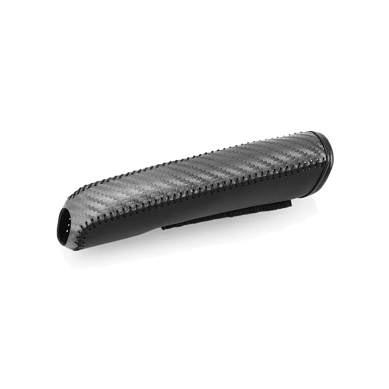 Carbon Fiber Leather Handbrake Cover