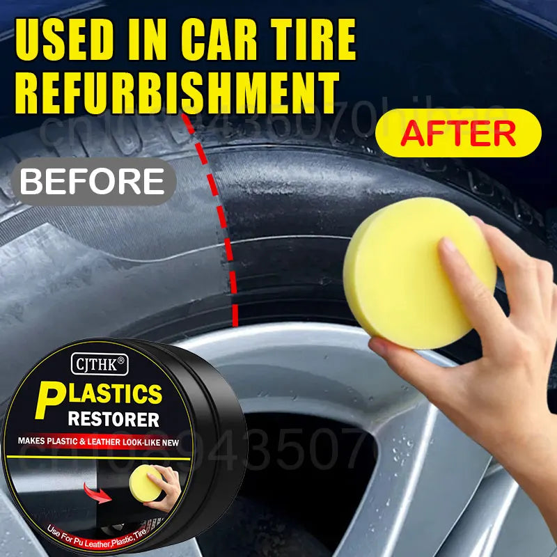 GlossWorks Back to Black Plastic Restorer — Ceramic Coating Formula