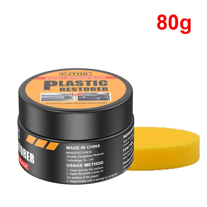 GlossWorks Back to Black Plastic Restorer — Ceramic Coating Formula
