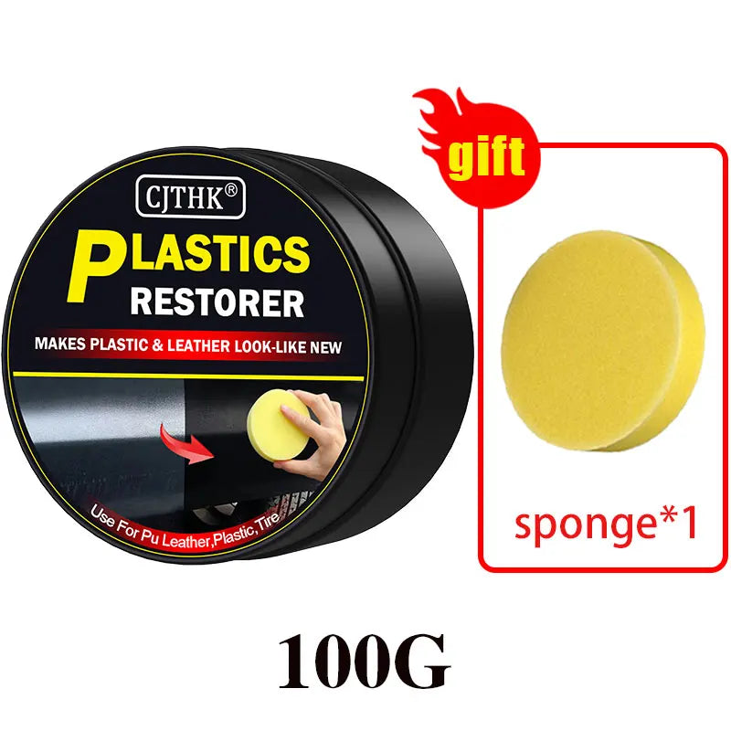 GlossWorks Back to Black Plastic Restorer — Ceramic Coating Formula