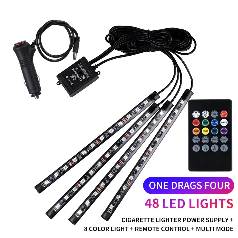 RGB LED Interior Footwell Lights