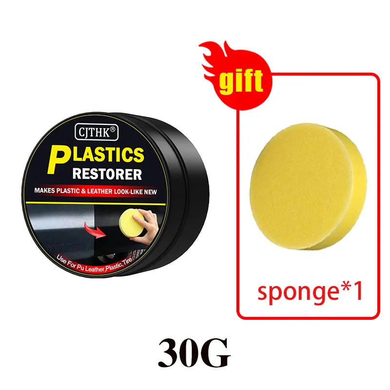 GlossWorks Back to Black Plastic Restorer — Ceramic Coating Formula