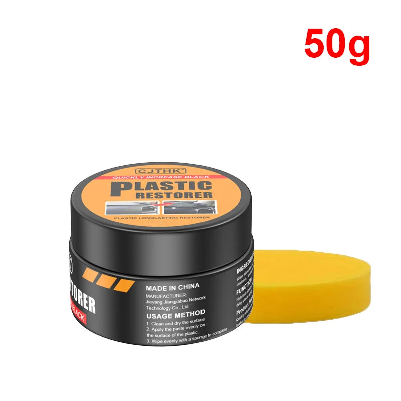 GlossWorks Back to Black Plastic Restorer — Ceramic Coating Formula
