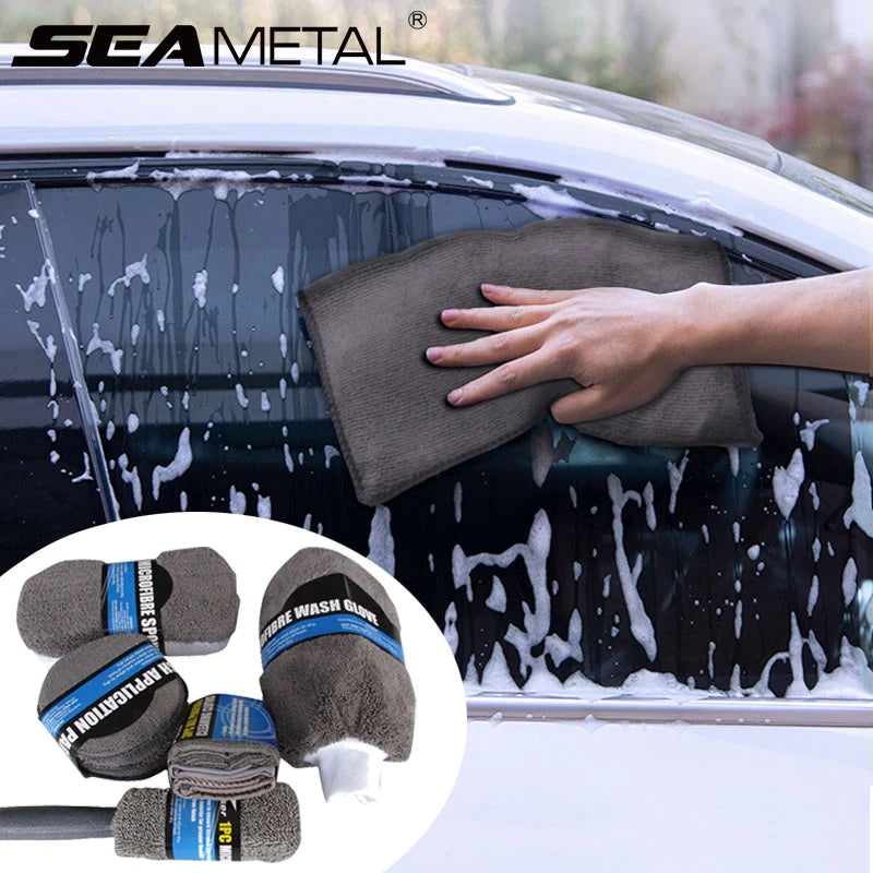 Ultra-Plush 9-Piece Auto Detailing & Cleaning Kit