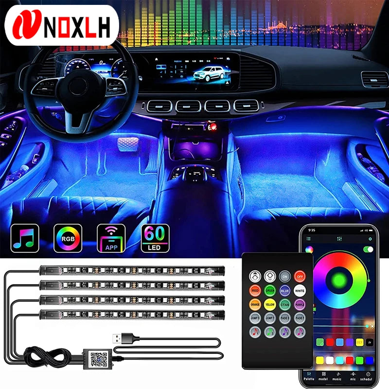 RGB LED Interior Footwell Lights