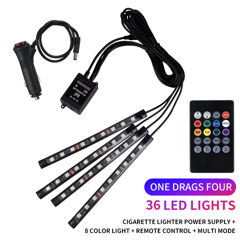 RGB LED Interior Footwell Lights