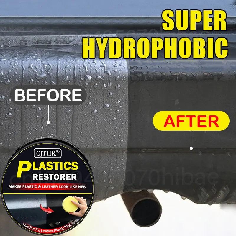 GlossWorks Back to Black Plastic Restorer — Ceramic Coating Formula
